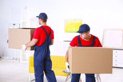 Local movers assisting a Brixton home move