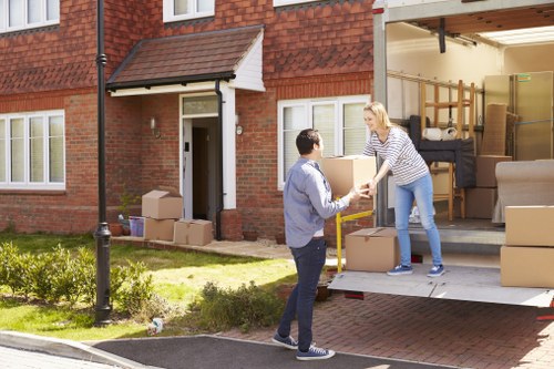 Moving truck service in Brixton for local home and flat removals