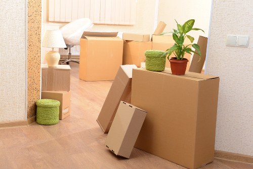 Careful furniture handling in a Brixton flat removal