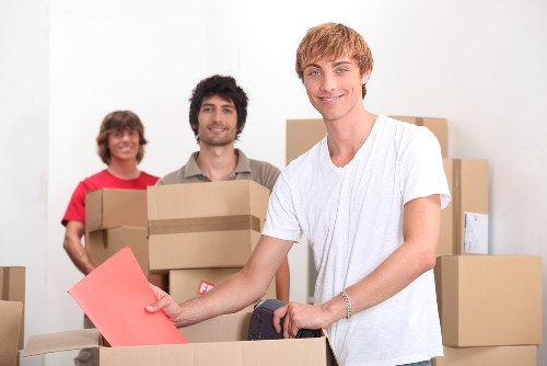 Packing and loading furniture for a Brixton relocation