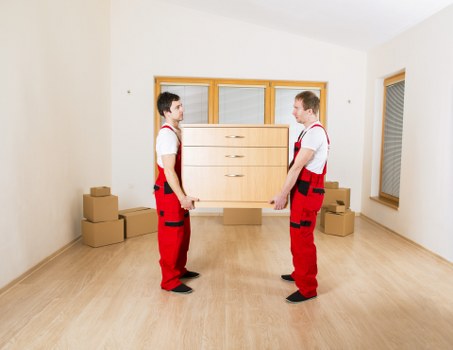 Local Brixton van service handling flat move boxes and furniture